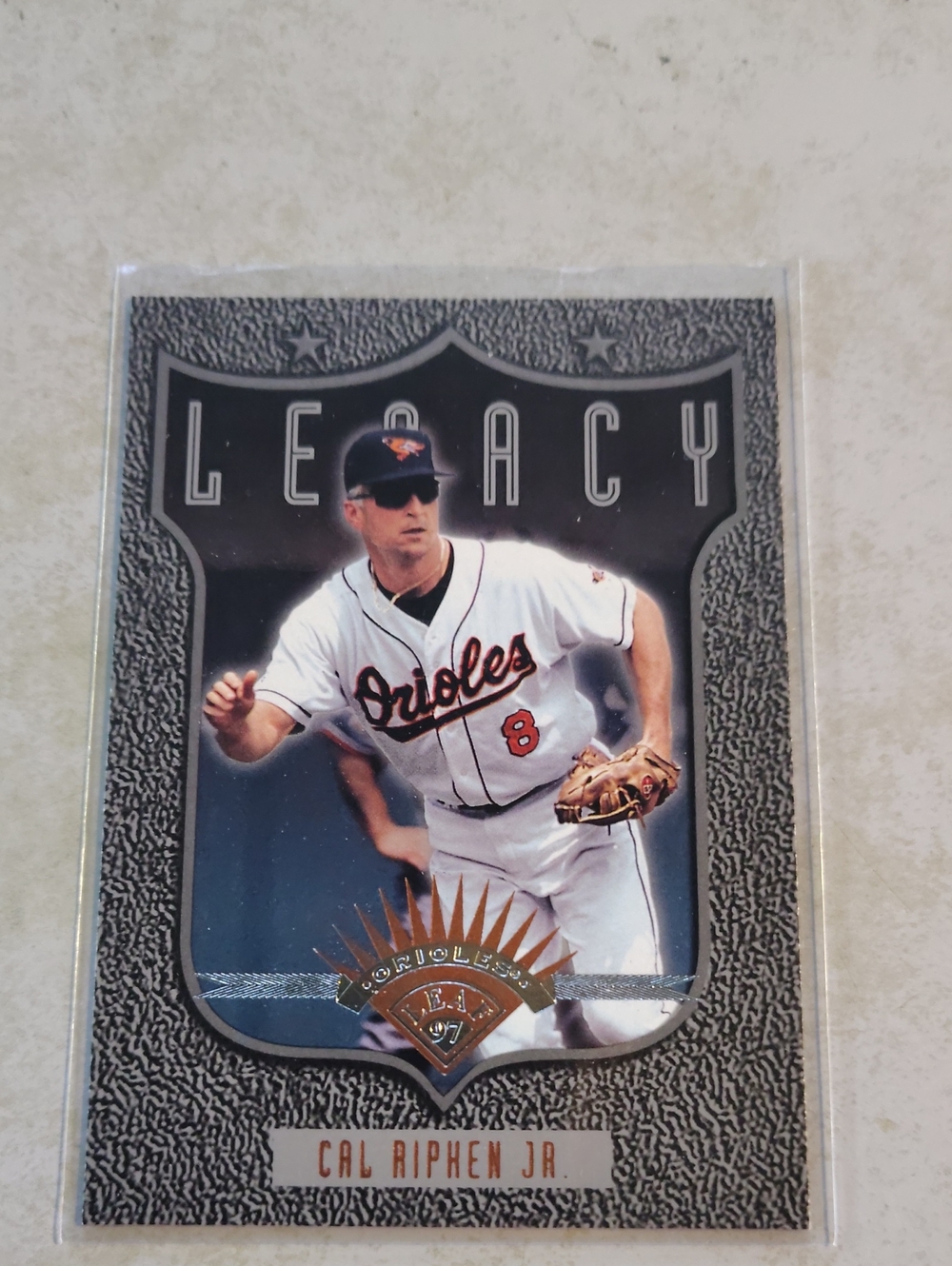 Cal Ripken Jr. 1997 Leaf The Ripken Legacy #188 Baltimore Orioles Baseball Card